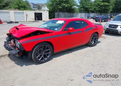 2020 Dodge Challenger R/T z USA, uszkodzony, nr VIN 2C3CDZBT3LH236708